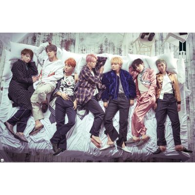 BTS – GROUP BED (KPOP POSTER)