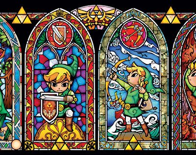 THE LEGEND OF ZELDA – STAINED GLASS (MAXI POSTER)