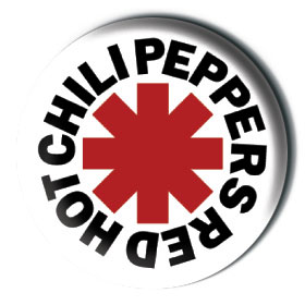RED HOT CHILI PEPPERS – LOGO (BUTTON BADGES)