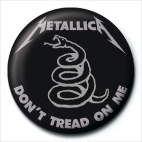 METALLICA – DON’T TREAD ON ME (BUTTON BADGES)
