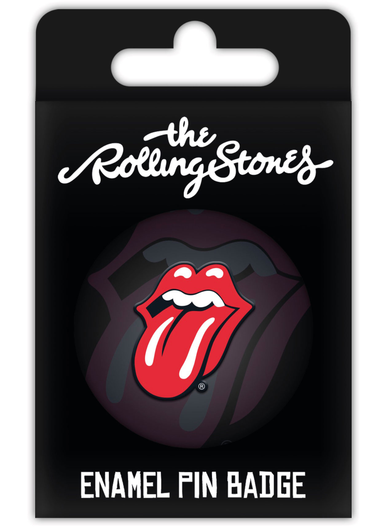 THE ROLLING STONES – LIPS (PIN BADGES)