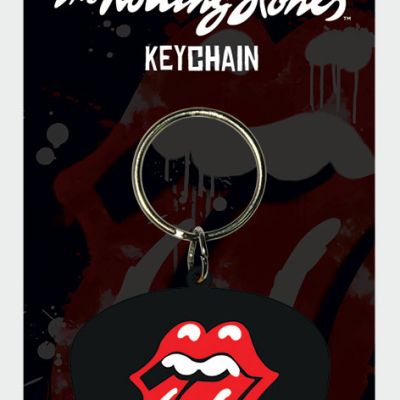 THE ROLLING STONES – PLECTRUM (RUBBER KEYCHAIN)
