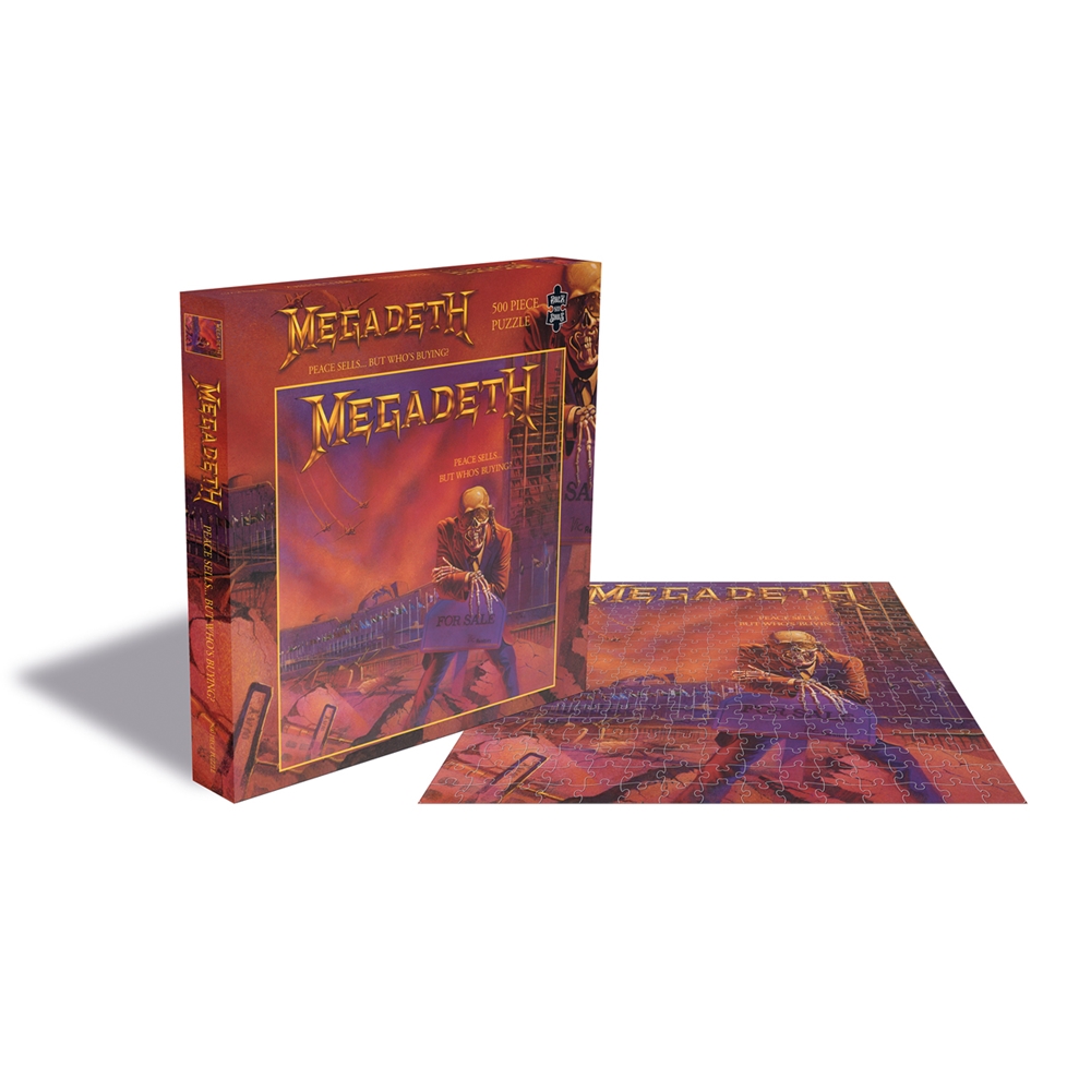 MEGADETH – PEACE SELLS…BUT WHO’S BUYING? (500 PIECE JIGSAW PUZZLE)