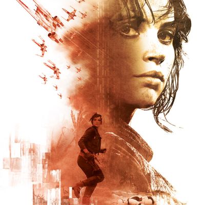 STAR WARS ROGUE ONE – JYN RED (CANVASS PRINT)