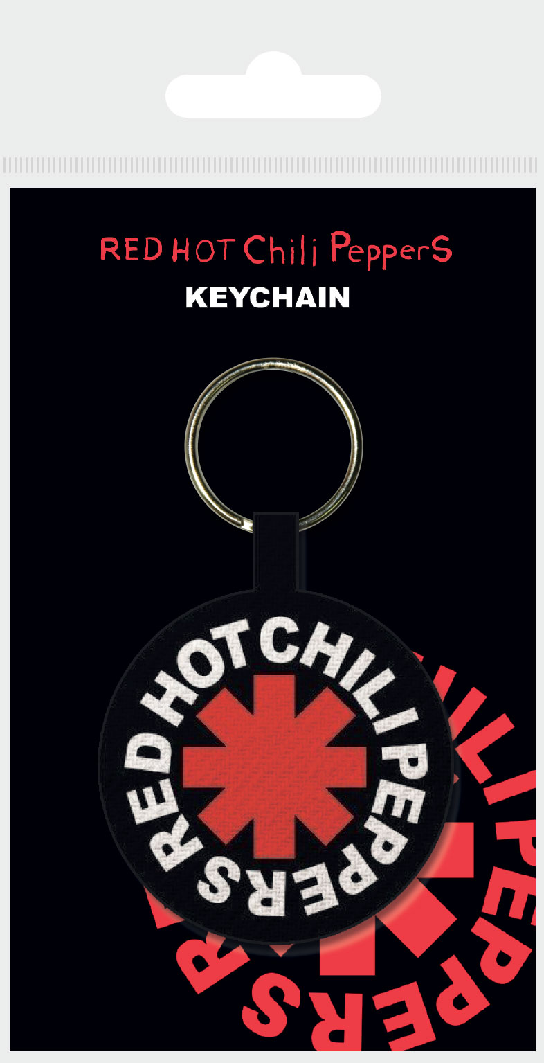 RED HOT CHILLI PEPPERS – LOGO (WOVEN KEYCHAIN)