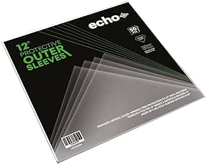 Echo Audio Outer Record Sleeves 12″ – 50pcs