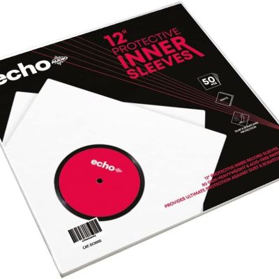 Echo Audio Inner Record Sleeves 12″ – 25pcs