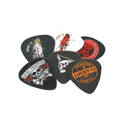 Lucky 13 Assortment Player Pack 0.73 Picks (Pack of 6)