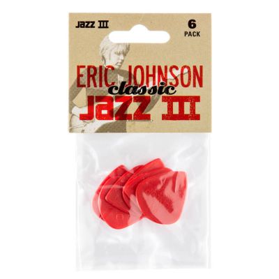 Eric Johnson Jazz III 6 Pack Picks