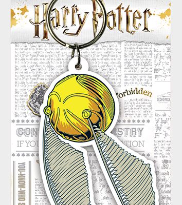 HARRY POTTER – SNITCH (RUBBER KEYCHAIN)