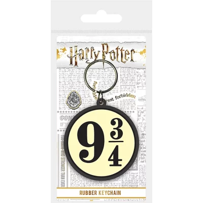 HARRY POTTER – 9 3/4 (RUBBER KEYCHAIN)