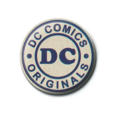 DC ORIGINALS – LOGO (BUTTON BADGE)