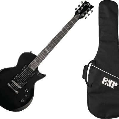 LTD Eclipse EC-10 Black, ESP Gig Bag included