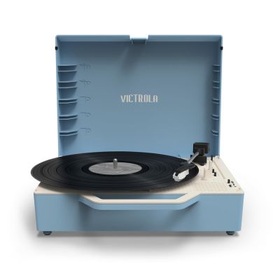 Re Spin Record Player – Light Blue