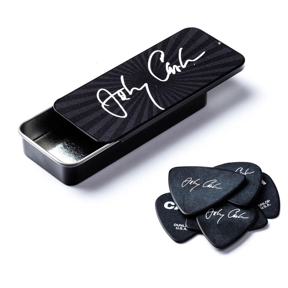 Johnny Cash Signature Medium Guitar Pick Tin