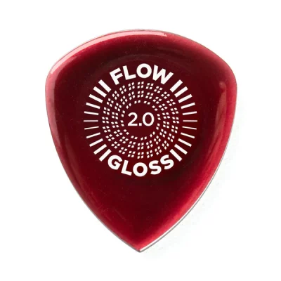 Flow Gloss 2.0mm Guitar Pick Pack of 3