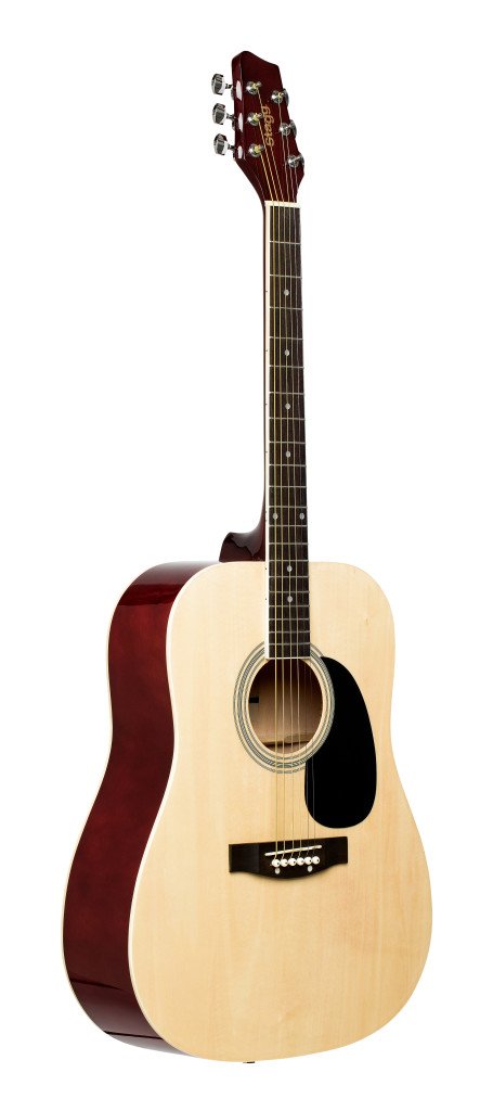 Natural Dreadnought Acoustic Guitar with Basswood Top