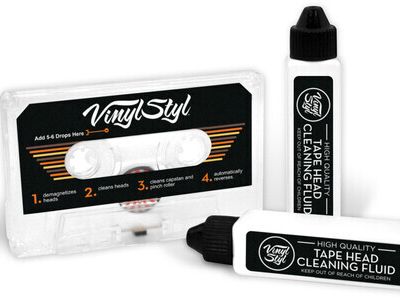 Vinyl Styl® Audio Cassette Head Cleaner & Demagnetizer