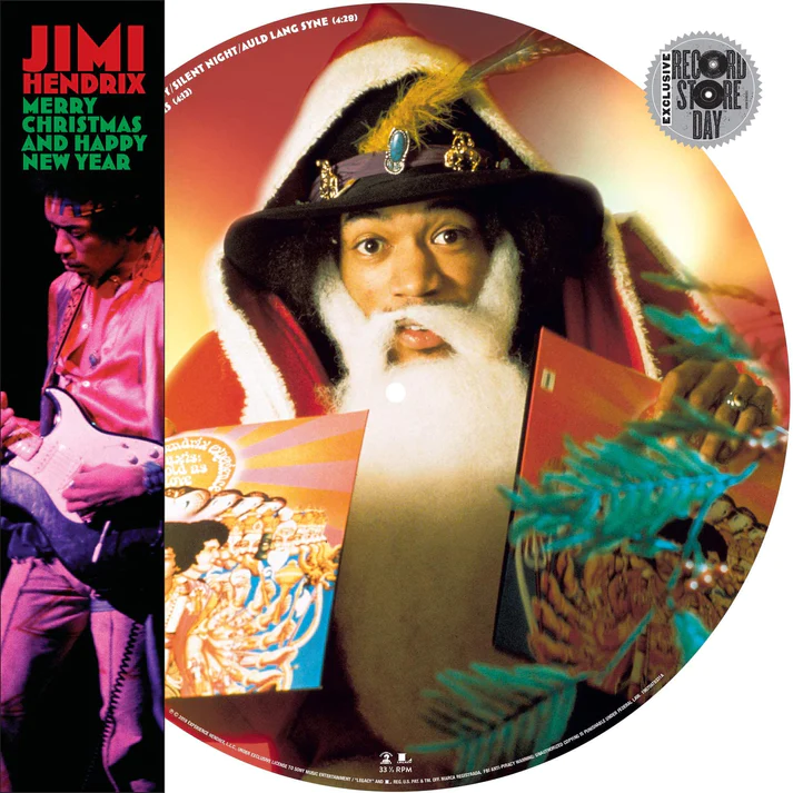 Jimi Hendrix – MERRY CHRISTMAS AND HAPPY NEW YEAR LP