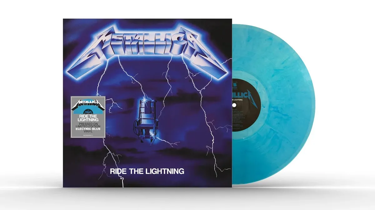 Metallica – RIDE THE LIGHTNING (BLUE COLOURED REMASTERED VINYL) LP