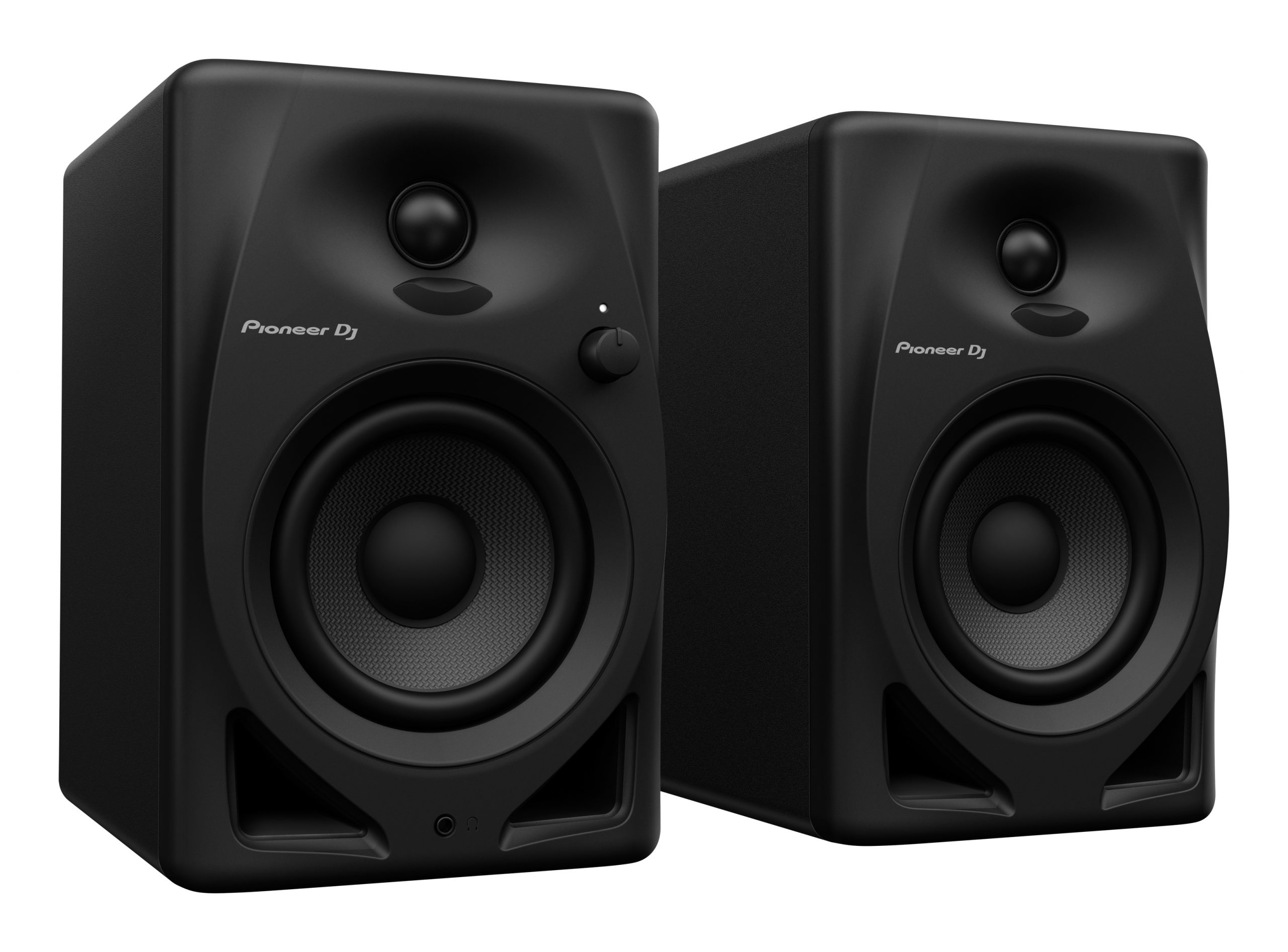 Pioneer DJ DM-40D Black Active Monitors Monitor Speakers for DJs and Producers (Pair)