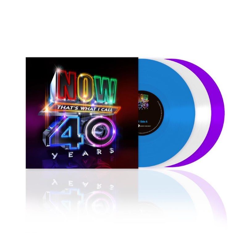 NOW That’s What I Call 40 Years (Limited Edition Colored Vinyl) – 3LP