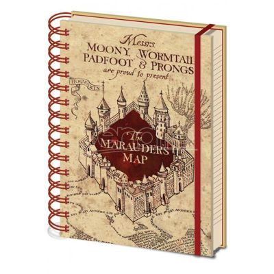 HARRY POTTER – THE MARAUDERS MAP (A5 WIRO NOTEBOOK)