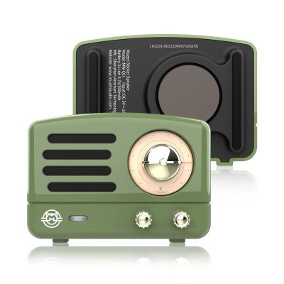 MUZEN OTR Sticker Magnet Fridge Bluetooth Speaker-Green