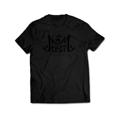 Metal East Records Men Black/Black T-Shirt